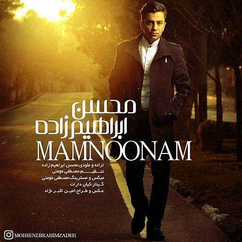 Cover artwork for Mamnonam by Mohsen Ebrahimzadeh
